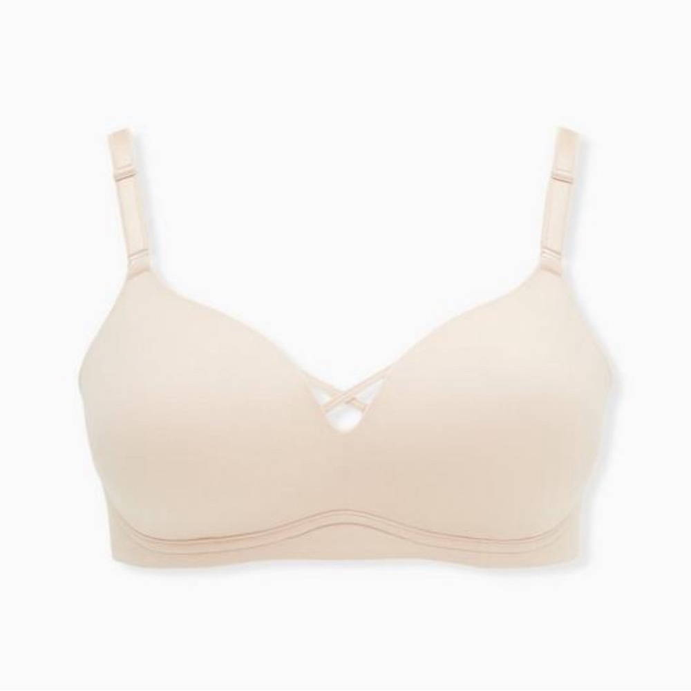 NWT Torrid 36DD Wire-Free PushUp Solid 360 Back Smoothing Bra